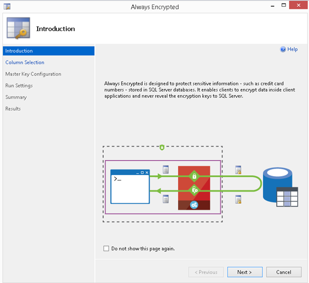 Always Encrypted step 2