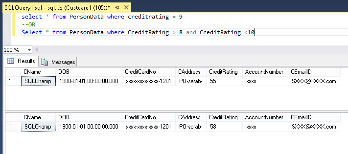 Must know facts before configuring Dynamic Data Masking